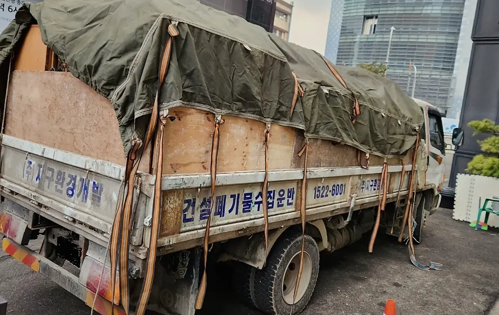 과천 폐기물 수거업체 현장 사진 3